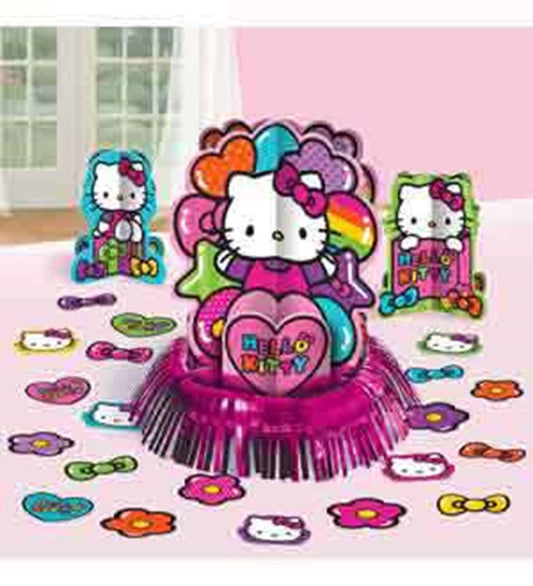 Hello Kitty Rainbow Table Deco Kit