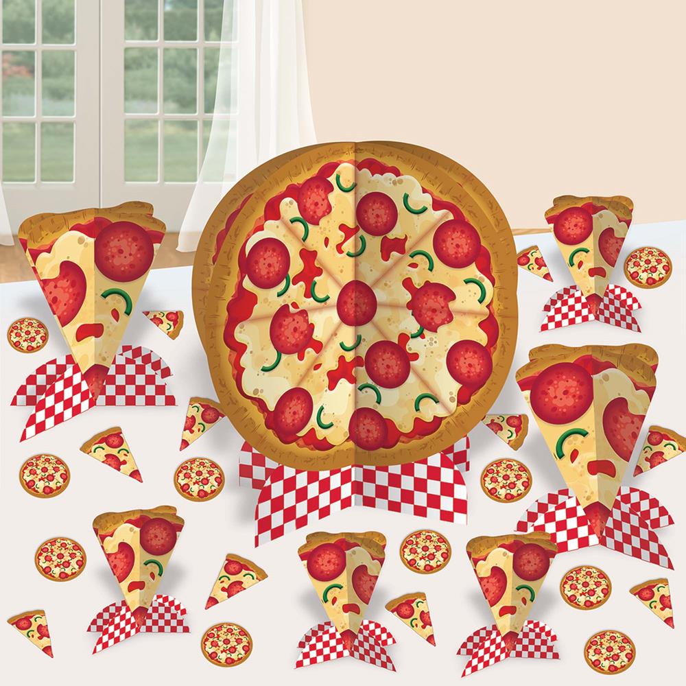 Pizza Party Centerpiece