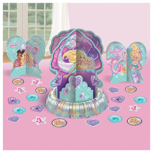 Barbie Mermaid Table Decorating Kit 1ct