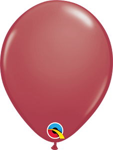 5 Inch Qualatex Cranberry Latex Balloons 100ct