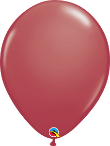 16 Inch Qualatex Cranberry Latex Balloons 50ct