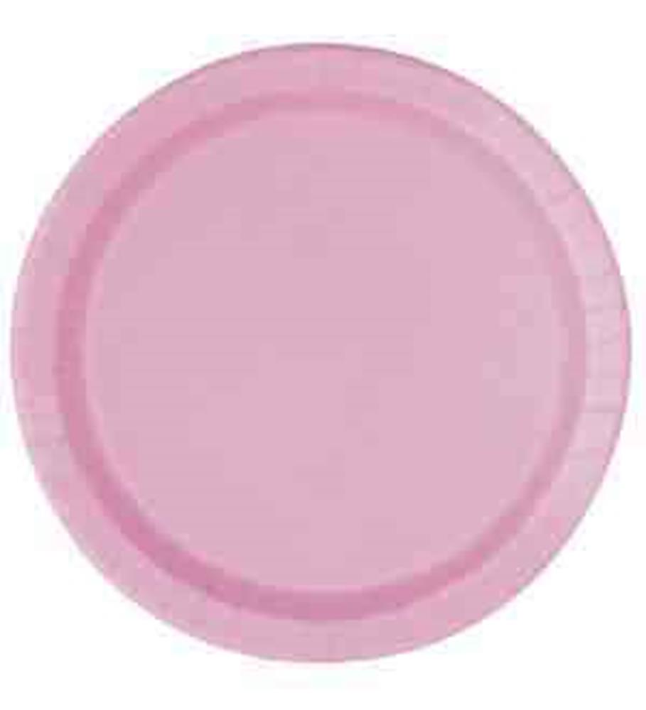 Lovely Pink Plate (S) 20ct