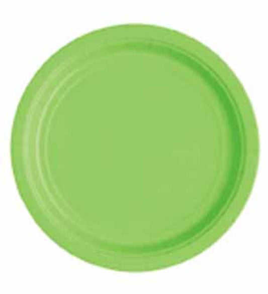 Lime Green Plate (S) 20ct