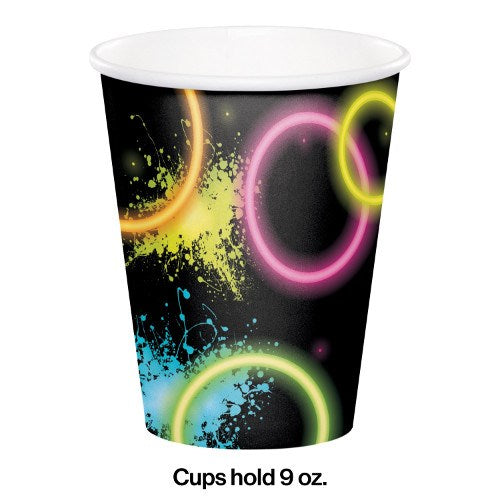 Glow Party Cup 9oz 8ct