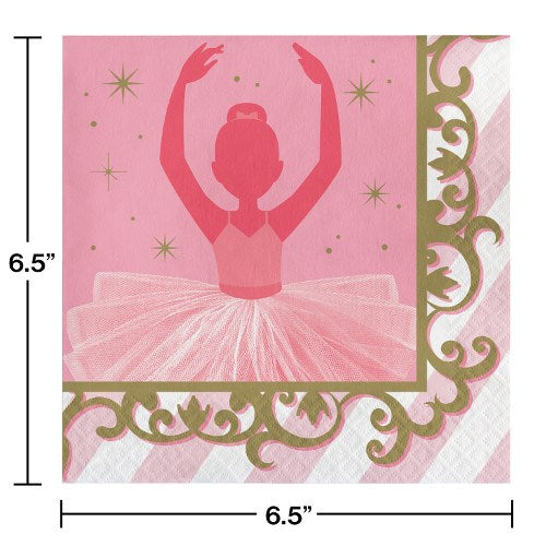 Twinkle Toes Napkin (L) 16ct