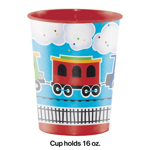 All Aboard Favor Cup 16oz