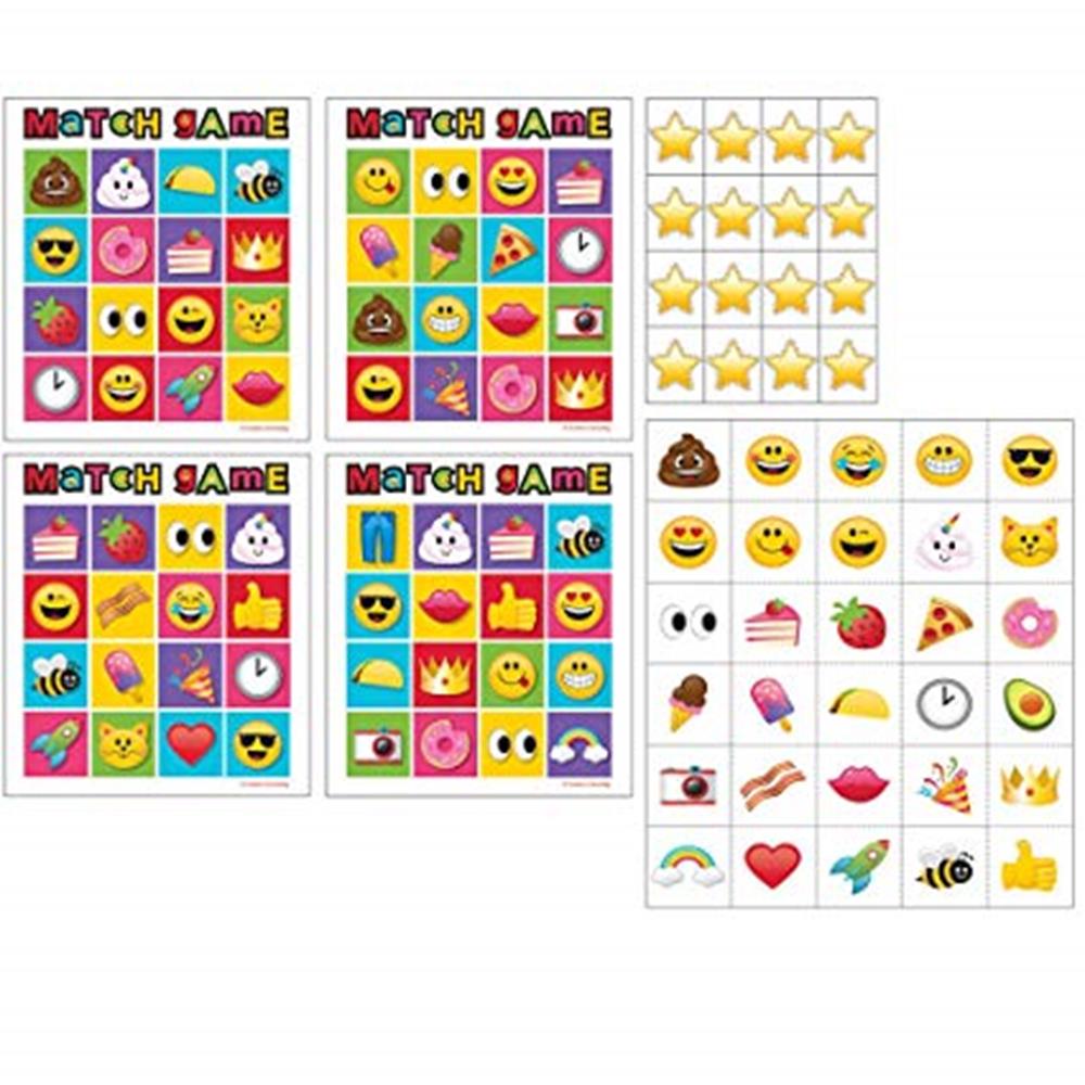 Show Your Emojions Game Bingo 10ct