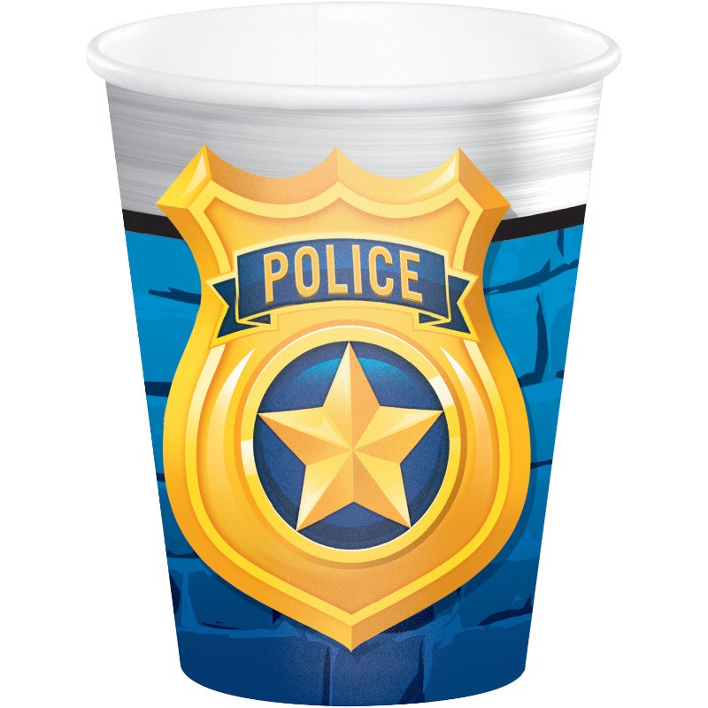 Police Party Cup 8ct