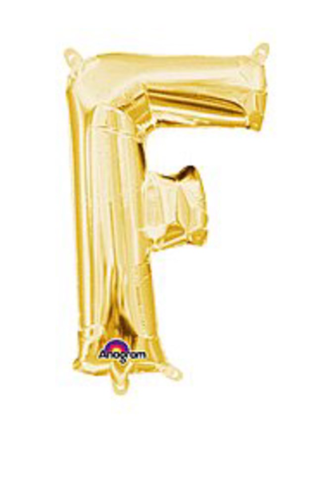 Anagram 16in Balloon Letter F Gold