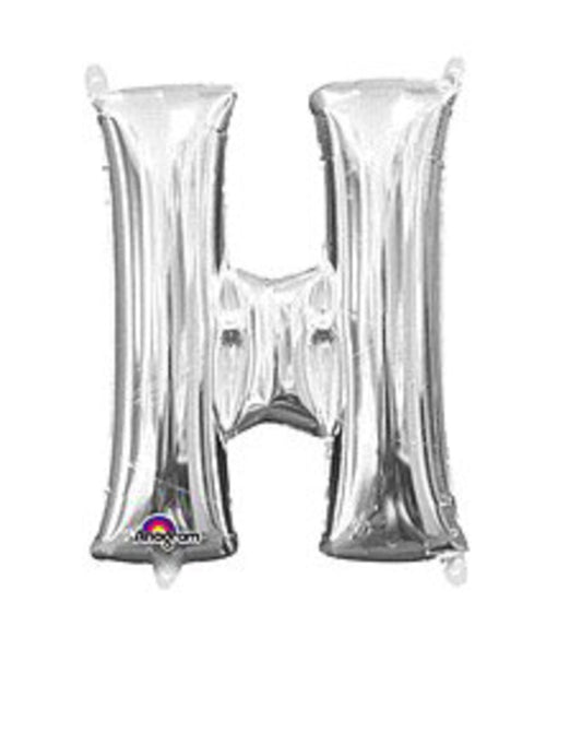 Anagram 16in Balloon Letter H Silver