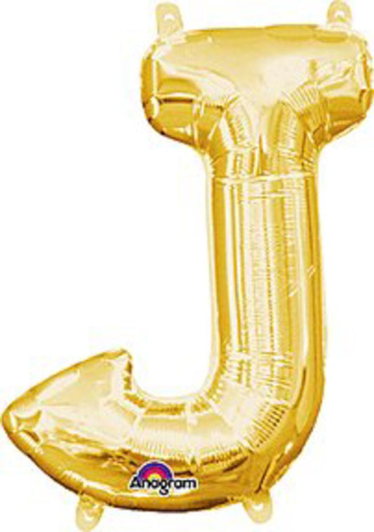 Anagram 16in Balloon Letter J Gold