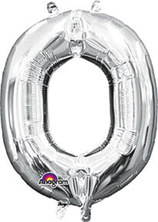 Anagram 16in Balloon Letter O Silver