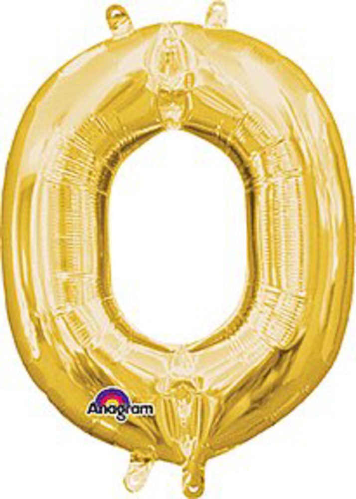 Anagram 16in Balloon Letter O Gold