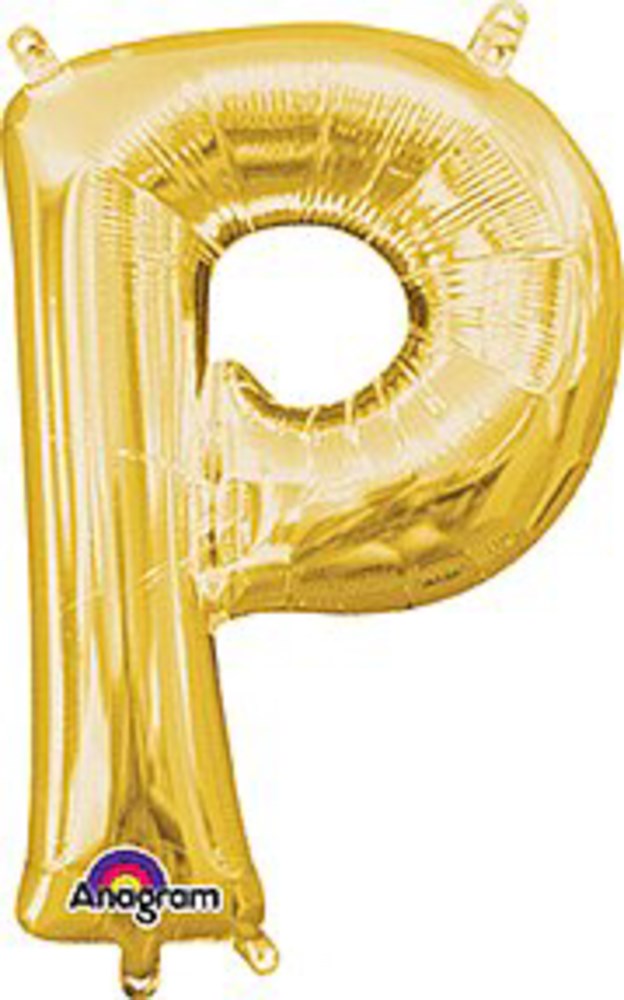 Anagram 16in Balloon Letter P Gold