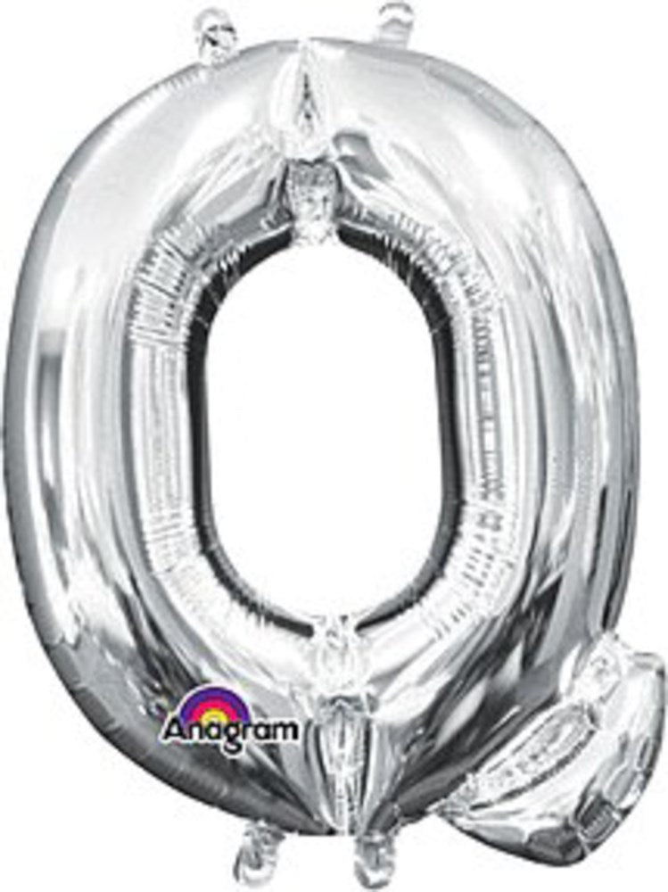 Anagram 16in Balloon Letter Q Silver