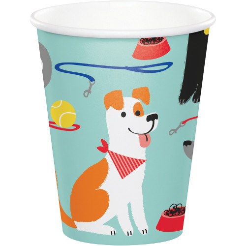 Dog Party Cup 9oz 8ct