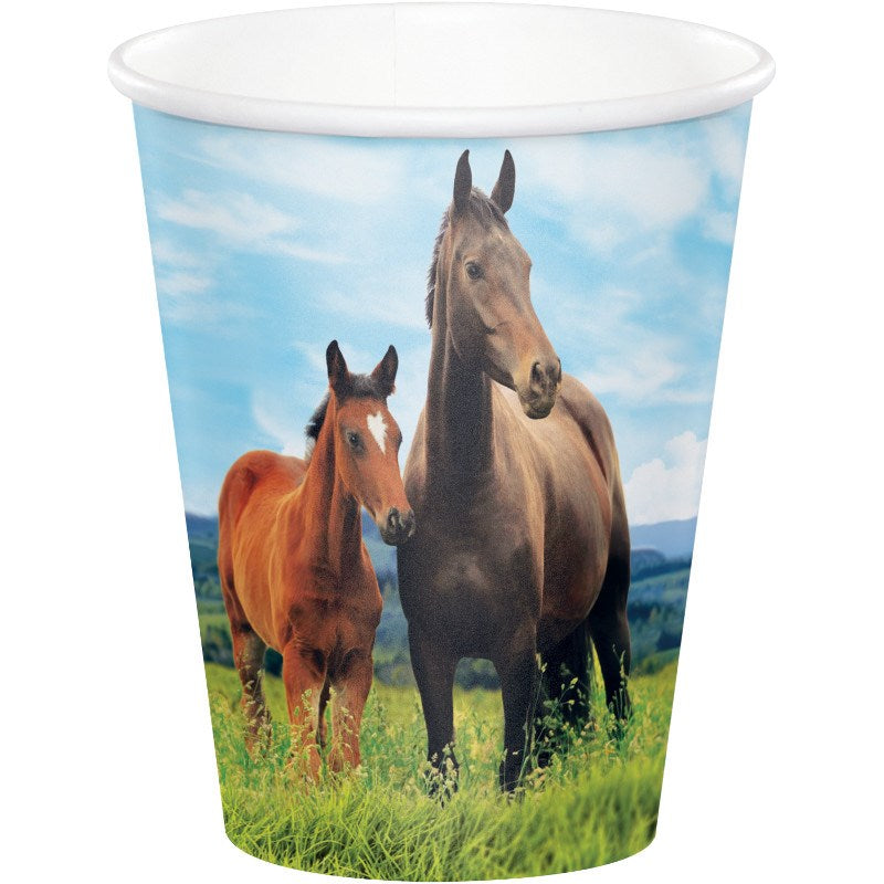 Horse And Pony Cup 9oz 8ct