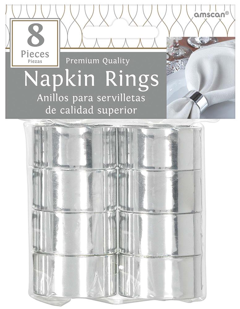 Napkin Ring 8ct - Silver