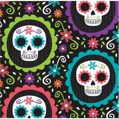 Day of the Dead Beverage Napkin 16ct
