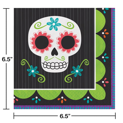 Day of the Dead Luncheon Napkin 16ct