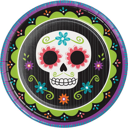 Day of the Dead Dinner Plate 8ct