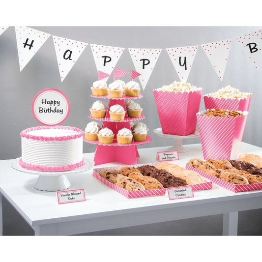 Candy Pink Treat Table Kit 27ct
