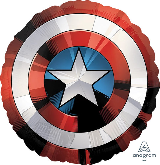 Anagram Avengers Shield 28in Foil Balloon