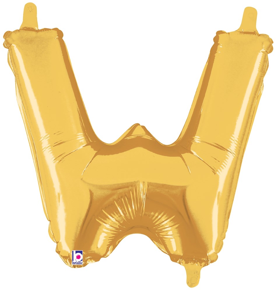 Betallic W Gold 14 inch Valved Air-Filled Shape 1ct