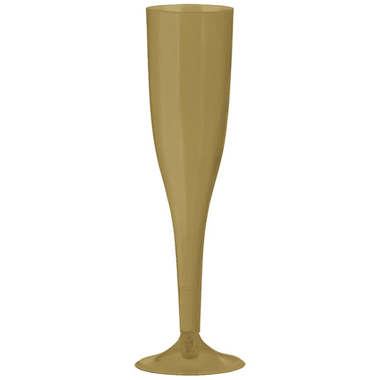 Champagne Flute 5.5oz Gold