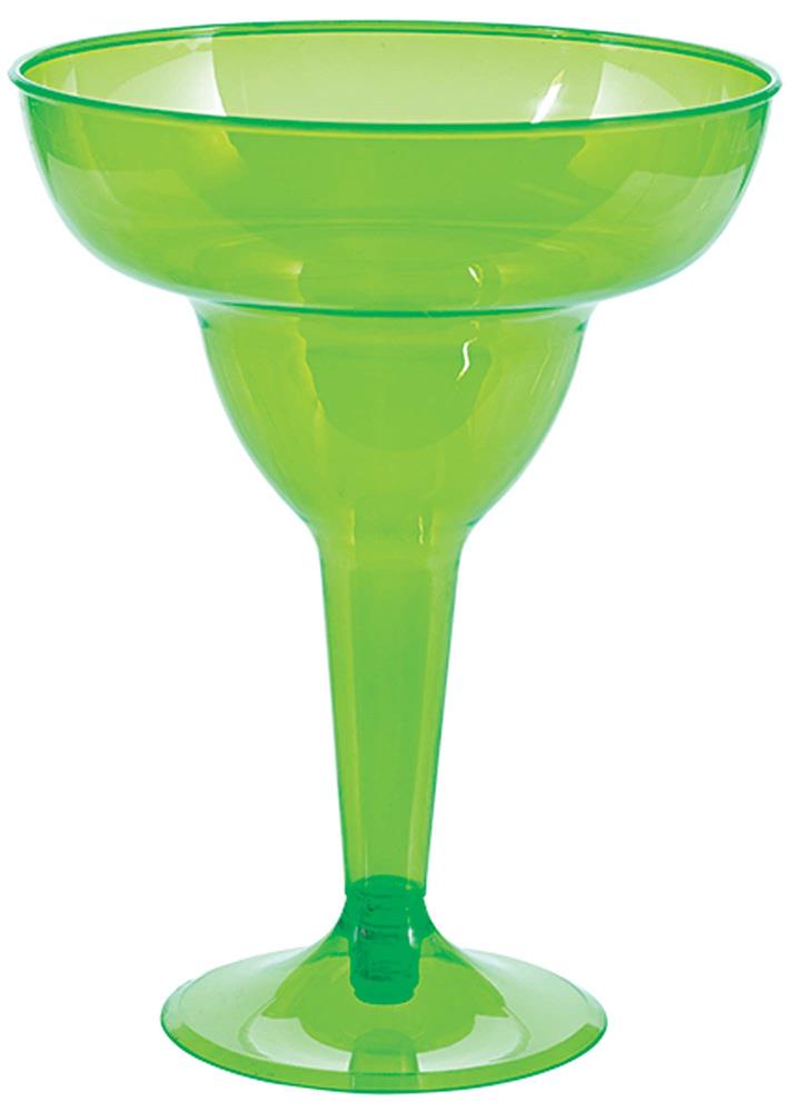 Neon Margarita Glass 20ct