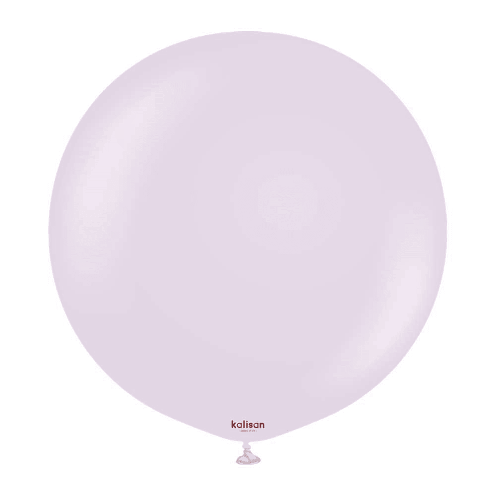 36 inch Kalisan Macaron Lilac Latex Balloons 2ct - Toy World Inc