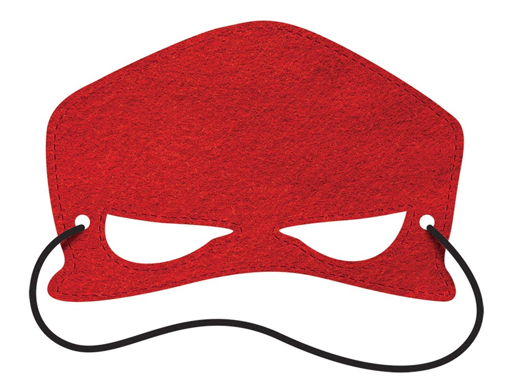 Rise of The Teenage Mutant Ninja Turtles Felt Eye Mask 4ct