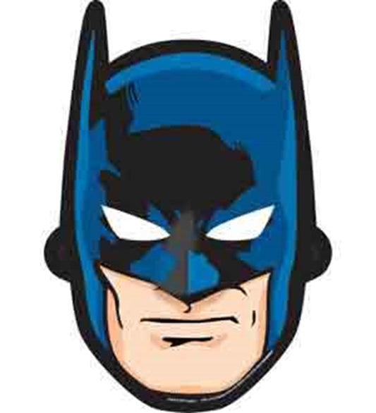 Máscara de papel de Batman