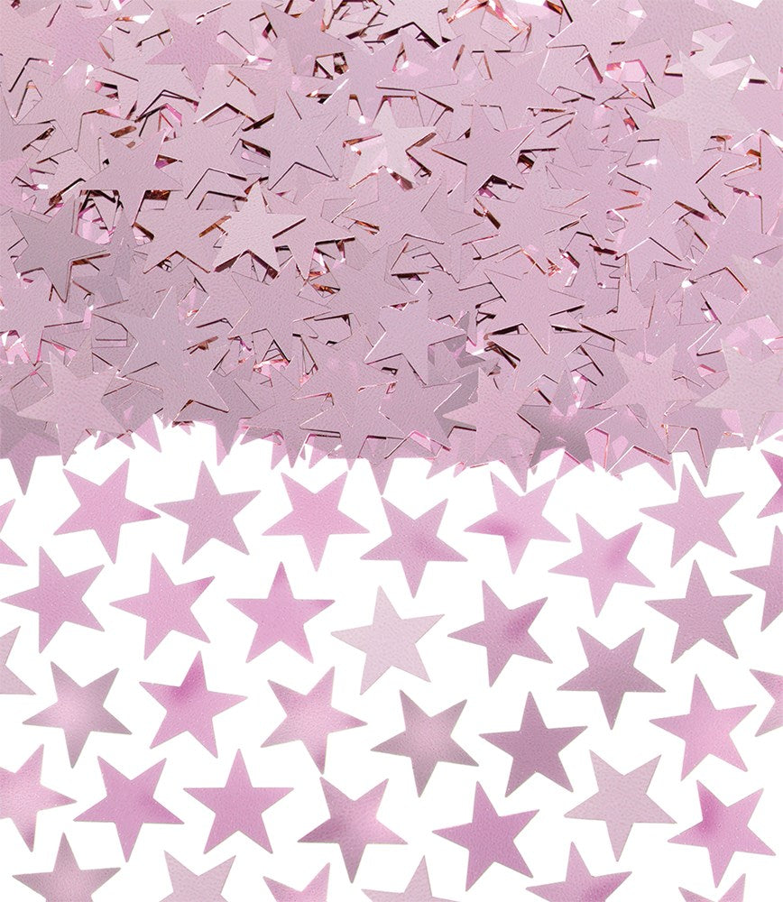 Blush Pink Star Confetti 2.5oz