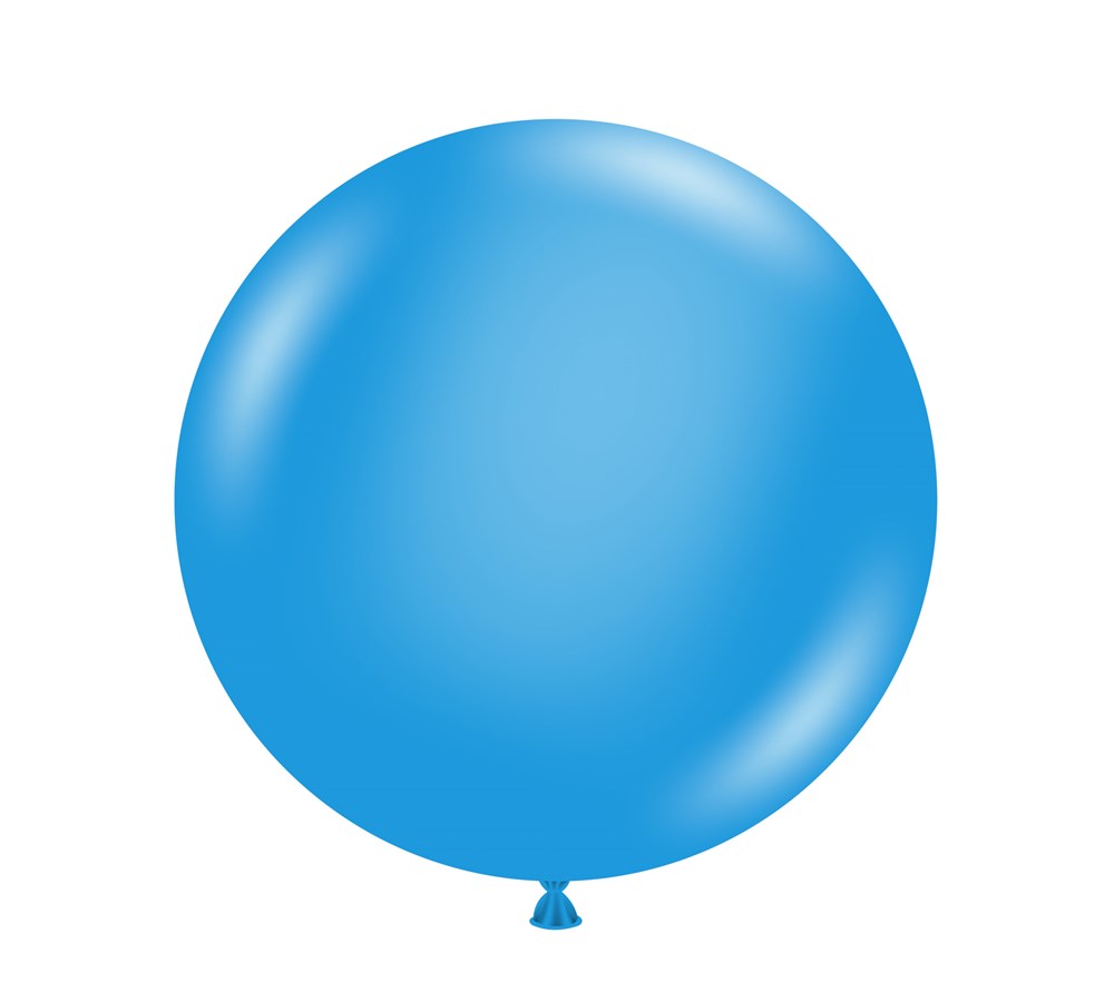 Tuftex Blue 36 inch Latex Balloons 1ct
