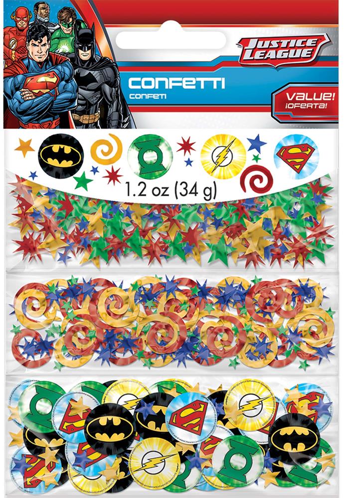 Justice League Confetti 1.2oz