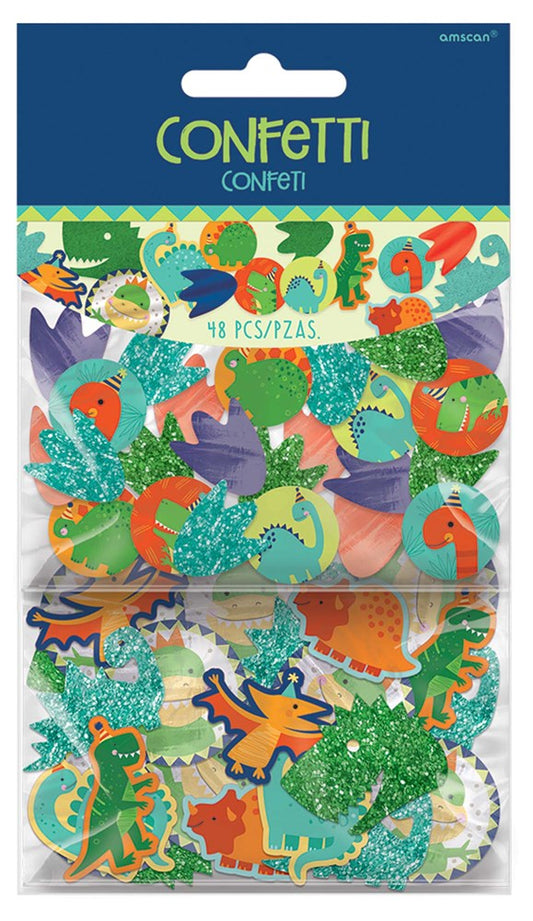 Dino-Mite Party Giant Confetti 48ct