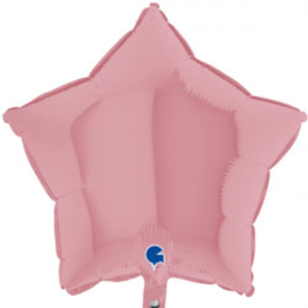 Grabo Pink Matte Star 36in Foil Balloon