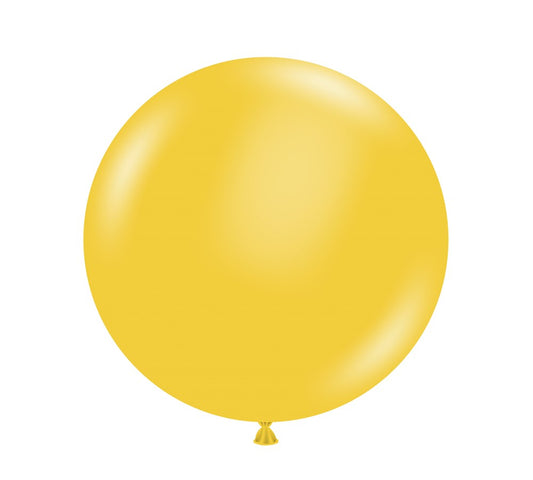 Tuftex Goldenrod 36 inch Latex Balloons 1ct
