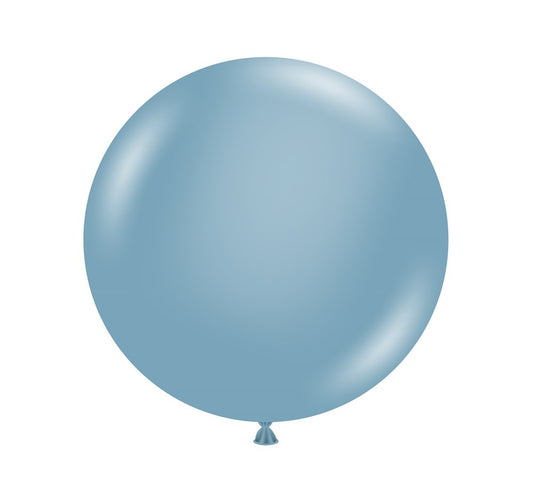 Tuftex Blue Slate 36 inch Latex Balloons 1ct