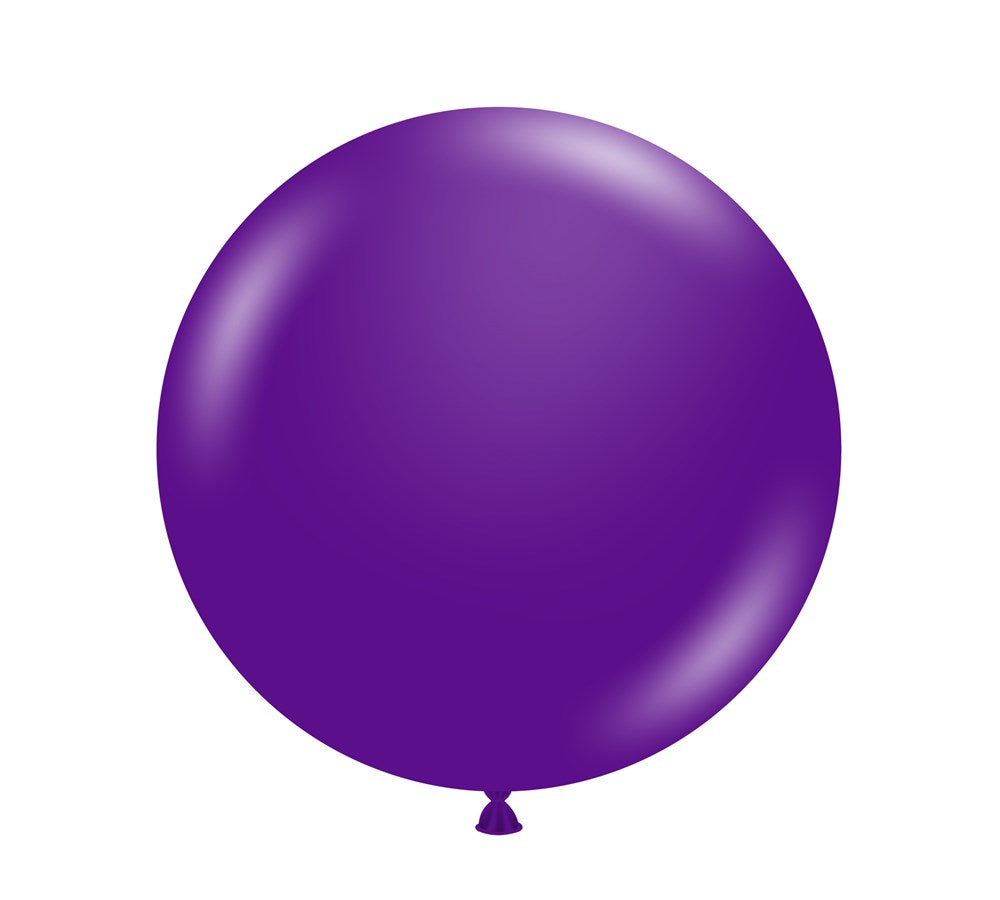 Tuftex Plum Purple 36 inch Latex Balloons 1ct