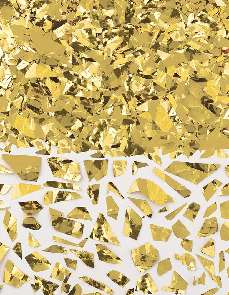 Sparkle Foil Shred Confetti 1.5 - Gold