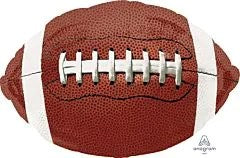 31 inch Game Time Football Shaped Foil Balloon 1ct
