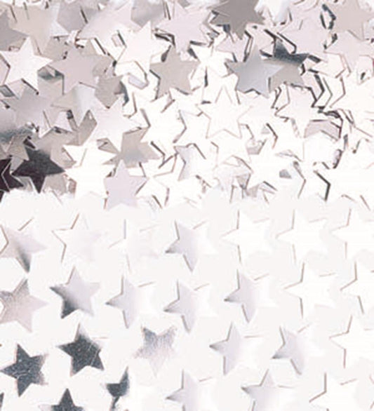 Confetti Mini Stars Silver