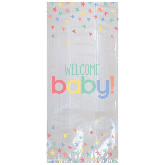 Baby Shower Cello Bags Neutral 20ct