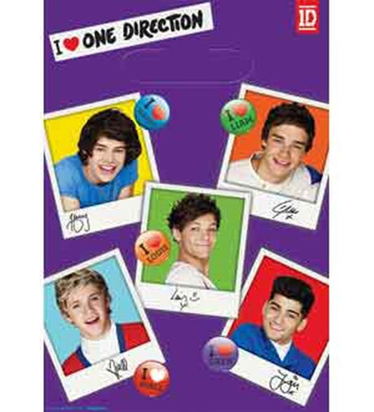 Bolsa de botín de One Direction, 8 unidades