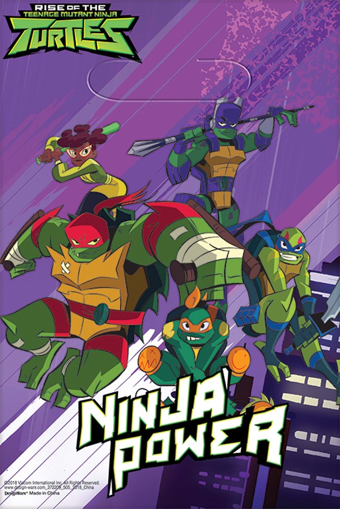 Rise of The Teenage Mutant Ninja Turtles Lootbag 8ct