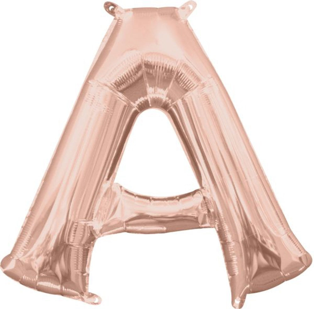 Anagram 16in Balloon Letter A Rose Gold