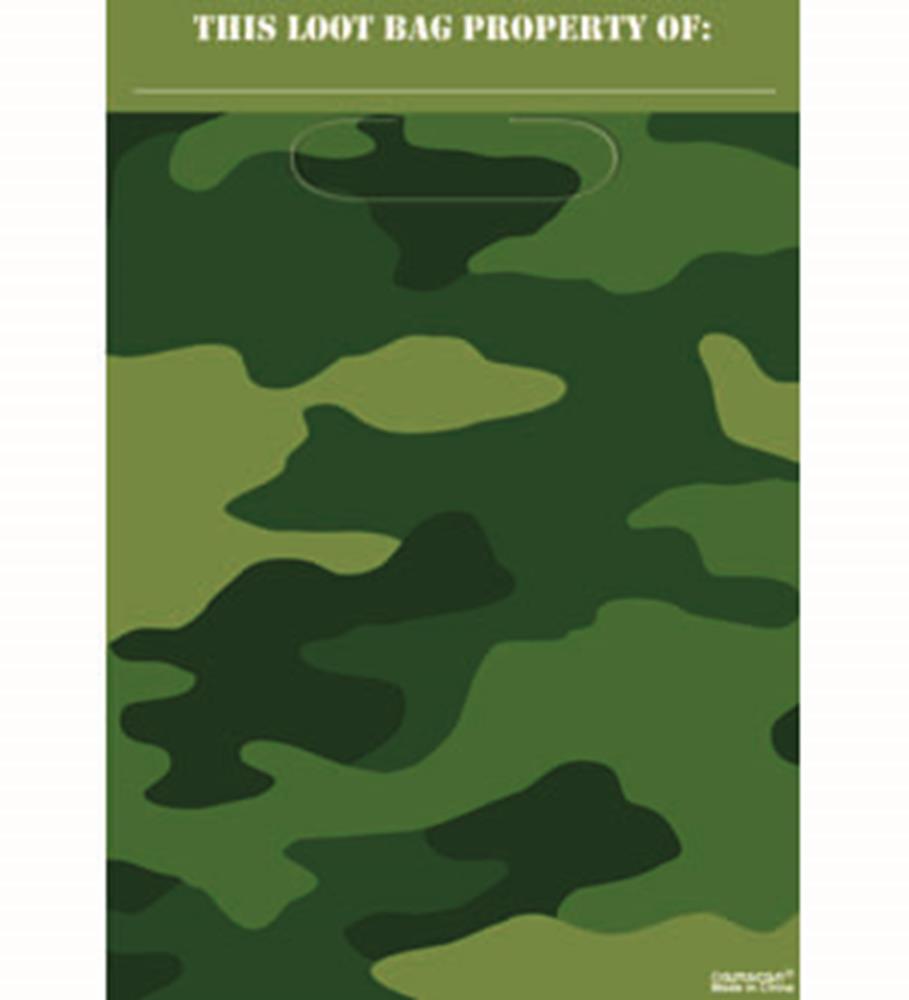 Camouflage LootBag