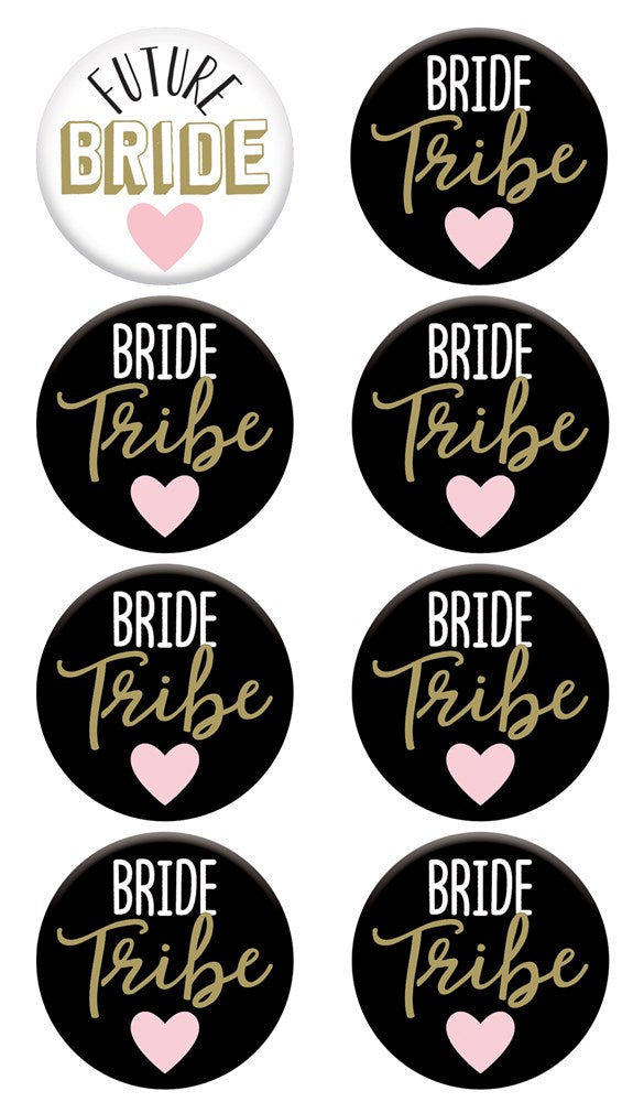 Bride Tribe Buttons